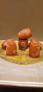 Vasos de arcilla de cerámica para beber Cristalería única y duradera Agua Vaso para beber Hotel Restaurante - Product Image 5