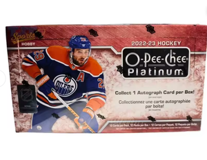 Caja de Hockey Upper Deck O-Pee-Chee Platinum 2022-23 de Venta Rápida, Sellada de Fábrica, Disponible para Venta al Por Mayor - Product Image 2