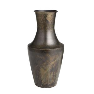 แจกันดอกไม้ทำจากโลหะทุบสไตล์โบราณสำหรับตกแต่งบ้านโรงแรมร้านอาหาร - Product Image 5