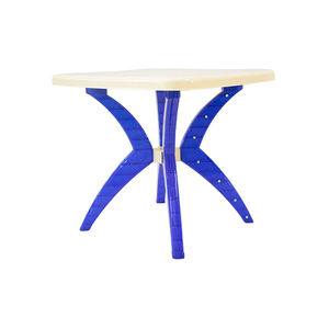 <b>Round</b> Minimalist Outdoor Dining <b>Table</b> Virgin PP Waterproof Heavy Duty Easy Assembly Garden Furniture for Villa Hotel <b>Patio</b> - Product Image 6