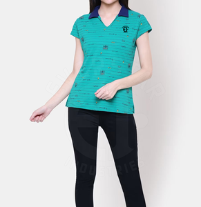Custom Made <b>Women</b> <b>Polo</b> <b>Shirts</b> High Quality Cotton <b>Polo</b> T <b>Shirt</b> With Logo From Pakistan Manufacturer's - Product Image 2