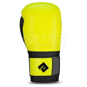 Gants de boxe en cuir de luxe pour l'entraînement professionnel Gym Workout évacuation de l'humidité finition lisse dragonne réglable - Product Image 2