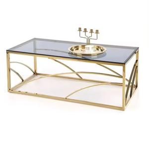 Table d'appoint en verre de meilleure qualité en forme de rectangle Table basse la plus exigeante au design haut de gamme pour la décoration de la ferme - Product Image 1