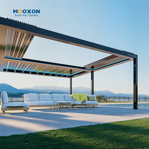 Pérgola Retráctil Independiente Semi-Adherida, Se Adapta a Estructuras Existentes, Tamaño Personalizado 4x6m - Product Image 2