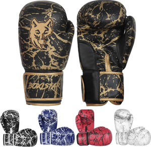 ถุงมือชกมวยสำหรับมืออาชีพ14oz ถุงมือฝึกชกมวยสีสันสดใส - Product Image 1