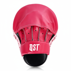 แผ่นซ้อมมวยโค้งพิมพ์โลโก้ตามสั่ง คุณภาพสูง ขายดี ผลิตจากวัสดุ PU ทนทาน ระบายอากาศได้ดี รับทำโลโก้ตามสั่ง - Product Image 1