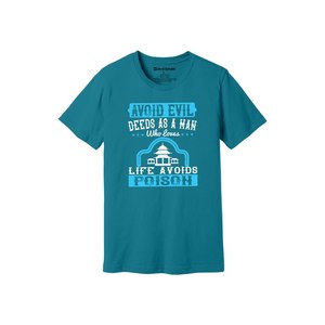 Camiseta informal de algodón 100% con impresión de temas de Buda en 3D, 12 opciones de color, 160-180, colocación de diseño personalizable GSM pesado - Product Image 5