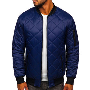 Chaqueta Bomber Unisex de Invierno con Logotipo Frontal, Resistente al Viento para Uso en Exteriores, Estilo Hip Hop, Suministro Directo de Fábrica - Product Image 3