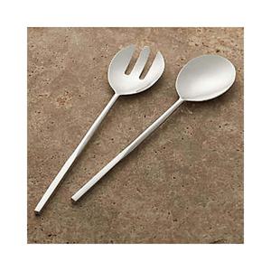 Utensilios de cocina con mango de madera de nogal negro de alta calidad para servir postres, cubiertos, servidores dorados, cucharas para servir de acero inoxidable - Product Image 3