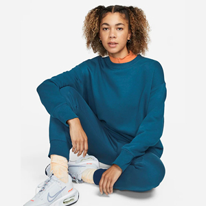 Sudadera de cuello redondo y pantalones de chándal para mujer, Conjunto de sudadera de cuello redondo de gran tamaño, sudadera personalizada para mujer - Product Image 6