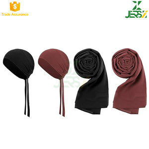 Conjunto de Hiyab de Chifón Sólido Personalizable para Mujer, Chal Fluido, Suave, Transpirable, de Secado Rápido, Estilo Musulmán - Product Image 6