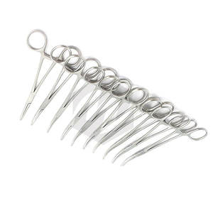 Pinzas de hemostato Rankin Crile esterilizables en autoclave de acero inoxidable, abrazaderas quirúrgicas de primera calidad curvadas de 6,25 pulgadas, instrumentos médicos dentales - Product Image 5