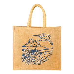 Sac fourre-tout en jute écologique lavable de qualité supérieure personnalisé avec conception d'impression personnalisée pour l'utilisation de cadeaux de plage - Product Image 5
