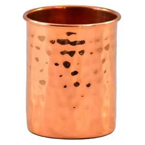 India king International Copper Tumbler Glass and Water Storage Utensil, (1 LTR Capacity) for Ayurveda - Product Image 2