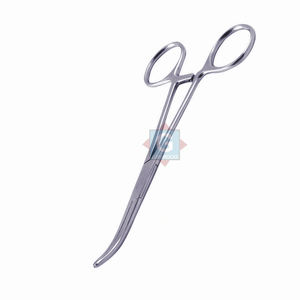 คีมหนีบหลอดเลือดแบบล็อคด้วยมือ สแตนเลส โค้ง 18 ซม. ทนทาน ใช้ซ้ำได้ อุปกรณ์การแพทย์ - Product Image 3