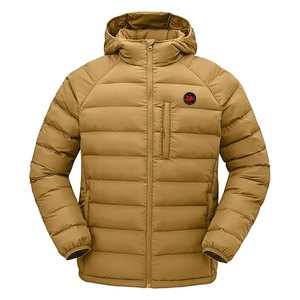 Reliable Cold Weather Puffer <b>Jacket</b> With Adjustable <b>Hood</b> And <b>Soft</b> Interior Winter <b>Jacket</b> For Men - Product Image 1