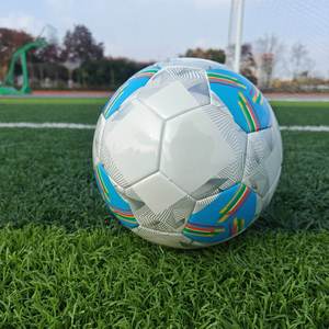 Pelota de fútbol NianQing, pelota de fútbol personalizada, pelota de fútbol Pu al por mayor, pelota de fútbol con impresión personalizada de Pvc Pu - Product Image 5