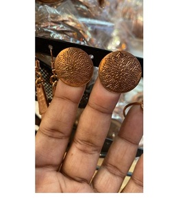 Wire Ear Buckle Steel Electroplating Process Simple Fashionable European and American Style <b>Earrings</b> - Product Image 6