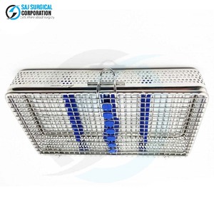 Cesta Oftálmica Micro con Tapa, Insertos de Acero Inoxidable, Tiras de Alta Calidad, Almacenamiento Médico Reutilizable y Duradero para Oftalmología - Product Image 3