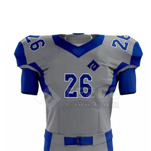 Uniformes de Fútbol Americano Transpirables de Moda al por Mayor, Conjuntos Personalizados de Manga Corta 100% Poliéster a Bajo Precio - Product Image 5