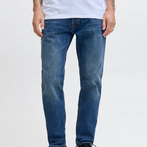 Jeans cargo en denim personnalisés avec logo, design 2026, streetwear, hip hop, coupe régulière, décontractée, slim fit, lavage vintage, mode streetwear - Product Image 3