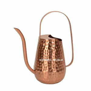 Regadera de metal con recubrimiento en polvo verde, forma redonda, regadera de jardín, regadera clásica, elegante y lujosa. - Product Image 6