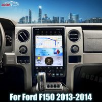 Aucar 14.4 "GPS Navigation Tesla Android 13 Autoradio Auto Stéréo Voiture Lecteur DVD Unité Principale pour Ford F150 F250 Raptor 2013-2014