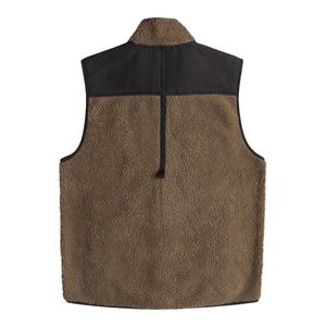 Classic Zip-Up Soft <b>Fleece</b> Waistcoats for Men and <b>Women</b> Casual Winter Wear Highly Warm Woolen Fabric Breathable Feature - Product Image 2