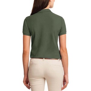 Camiseta Polo Lisa de Uniforme para Mujer con Logotipo Personalizado Bordado 2026, 100% Algodón Transpirable, Camisetas Polo de Golf en Blanco de Manga Corta, Todas las Tallas - Product Image 4