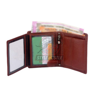 Multifunctional <b>Smart</b> <b>Wallet</b> New Design Top Quality Men Genuine Leather <b>Wallet</b> OEM Service Custom Color Leather <b>Wallet</b> - Product Image 5