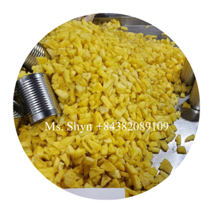 Morceaux d'ananas en conserve dans un sirop léger, goût naturellement sucré jaune - Mme Shyn (Vietnam) - Product Image 1