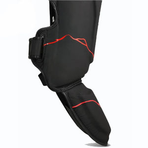 2025 nouveauté sur mesure Twin boxe protège-tibias en cuir véritable cou-de-pied Kickboxing Protection corps souple pour genou - Product Image 6