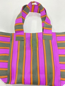 Grands sacs à provisions en PP tissé à motif personnalisé, respectueux de l'environnement, fabriqués en Inde avec mailles en plastique polypropylène recyclé durable-Options en vrac - Product Image 3