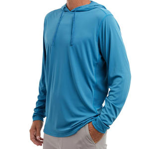 Chaqueta de Pesca de Talla Grande con Capucha, de Malla Transpirable, Protección UV, Secado Rápido, Antibacteriana, con Logotipo Personalizado en la Parte Delantera - Product Image 6