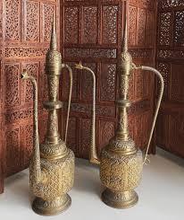 งานฝีมือทองเหลือง Aftaba ด้วยทองตกแต่งทองเหลือง Aftaba เคลือบ - Product Image 5