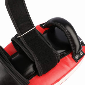 Almohadilla de enfoque de kick Punch de cuero nuevo de alta calidad, Escudo de golpe de entrenamiento de boxeo, transpirable, ecológico, marca personalizada para artes marciales - Product Image 5