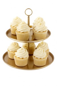 Support à gâteau en métal doré haut de gamme Matériau en fer élégant pour fêtes, mariages et présentoir à cupcakes - Product Image 3