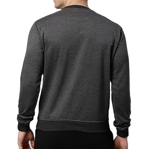 Vêtements décontractés personnalisés pour hommes, sweatshirts surdimensionnés, respirants, basiques pour hommes, sweatshirts 100% coton polaire, meilleures ventes - Product Image 2