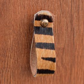 Perillas de Cuero Pulido Impermeables Hechas a Mano de Primera Calidad ElegantHide para Gabinetes, Cajones, Muebles, Armarios, Color Natural, Estilo Encantador - Product Image 6