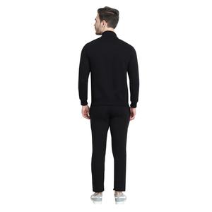 Nouveauté, survêtement pour homme en polyester à bandes latérales, respirant, jogging, veste zippée surdimensionnée, ensemble de course à pied 2 pièces - Product Image 6