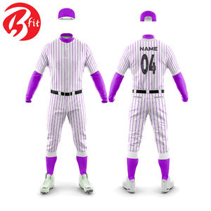 2023 personnalisé sublimé Baseball Softball maillot ensemble nouveau Design vêtements de sport uniforme pour hommes avantage entreprises - Product Image 4