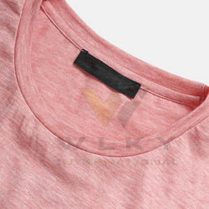 Camiseta cómoda Camiseta transpirable de tamaño personalizado en stock Camiseta hecha en algodón y poliéster - Product Image 3