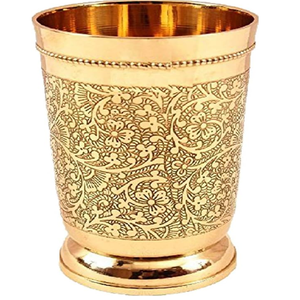 Venta al por mayor precio de fábrica personalizado Julep Cup regalo latón menta Julep Cup para entusiastas del cóctel 200ml de capacidad - Product Image 3