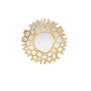 Leave Design Home Decor Design Miroir mural d'intérieur Miroir de décoration classique et moderne Plusieurs conceptions de finition - Product Image 4