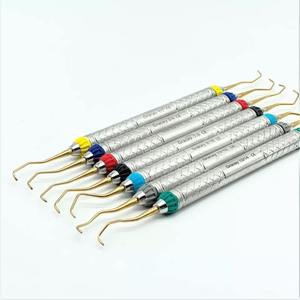 Dogmatic International Gracey Kit de curettes parodontales dentaires DM1524 Acier manuel certifié CE Classe I Nettoyage des dents - Product Image 3