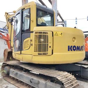 Excavatrice Komatsu PC128US d'occasion en bon état, fabriquée au Japon, 12 tonnes, modèle original, excavatrice Komatsu PC128US-8 d'occasion à Shanghai - Product Image 2