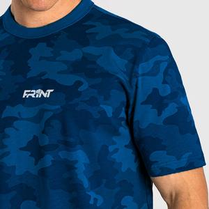 T-shirt à manches courtes et col rond pour hommes, en coton écologique de qualité supérieure, respirant et à séchage rapide, de grande taille, pour le sport et la salle de sport - Product Image 1