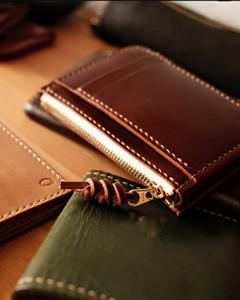 Cartera de cuero de moda para hombres, precio al por mayor seguro, cartera clásica hecha a mano, uso comercial, elegante Cartera de cuero increíble para hombres - Product Image 1