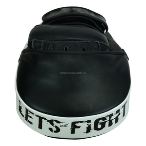 Mitaines de boxe personnalisées OEM en cuir, coussinets de frappe professionnels, fournisseur d'équipement d'entraînement pour salle de sport - Product Image 5