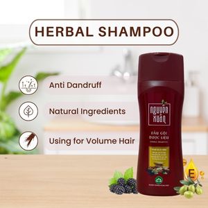 Premium Tropical Herbal <b>Shampoo</b> Daily Scalp Care Deep Cleansing Healthy Strong Hair Nourishing <b>Moisturizing</b> Natural Botanical - Product Image 6